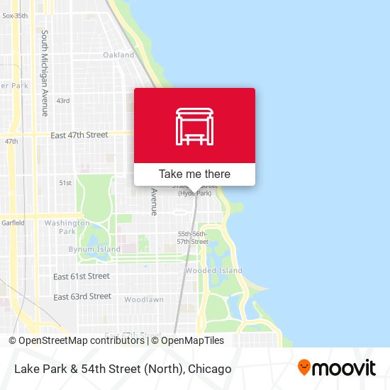 Lake Park & 54th Street (North) map