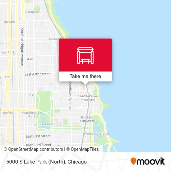 5000 S Lake Park (North) map