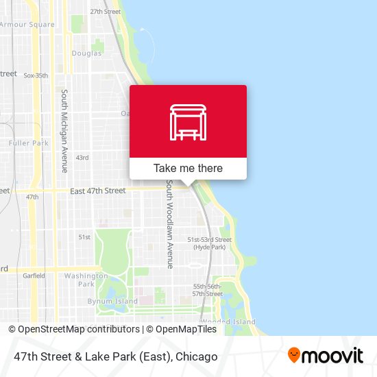 47th Street & Lake Park (East) map