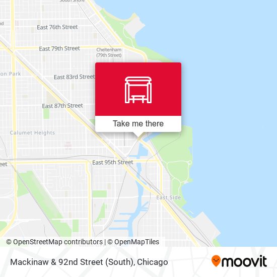 Mackinaw & 92nd Street (South) map