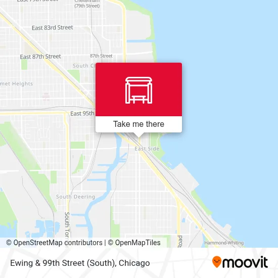 Ewing & 99th Street (South) map