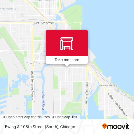 Ewing & 108th Street (South) map