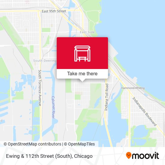 Ewing & 112th Street (South) map