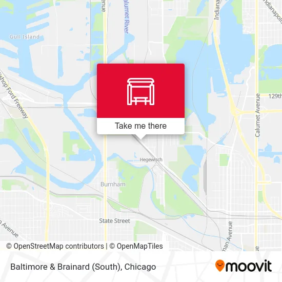 Baltimore & Brainard (South) map