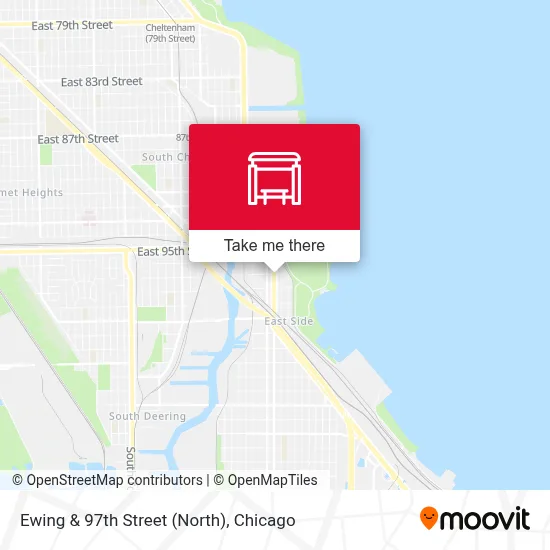 Ewing & 97th Street (North) map