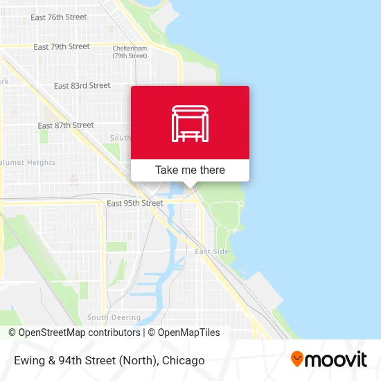 Ewing & 94th Street (North) map