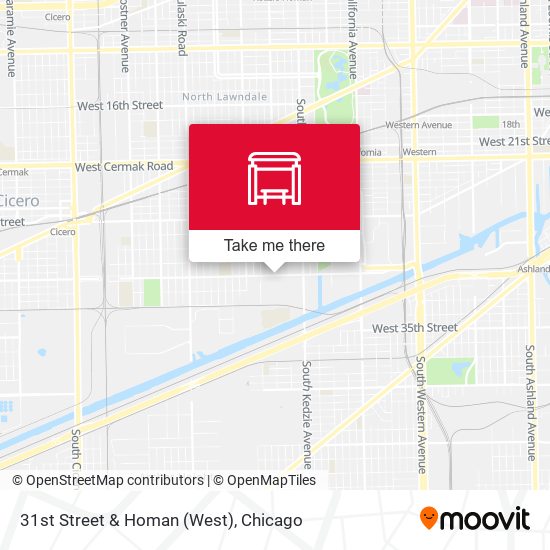 31st Street & Homan (West) map