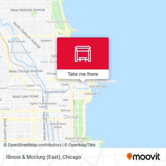 Illinois & Mcclurg (East) map