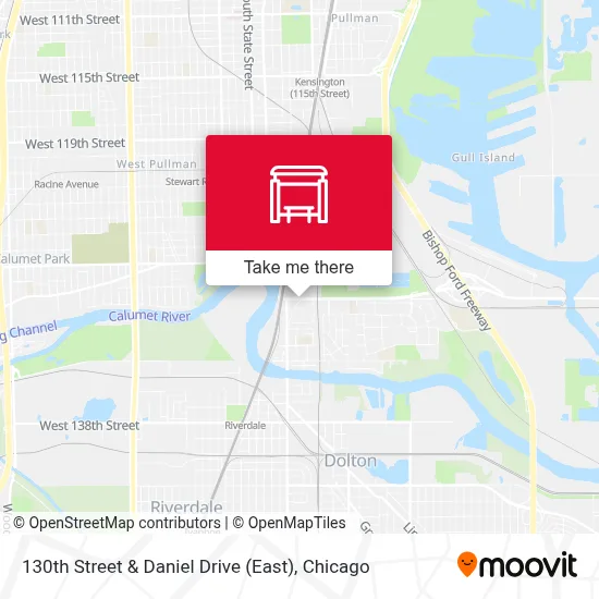 130th Street & Daniel Drive (East) map