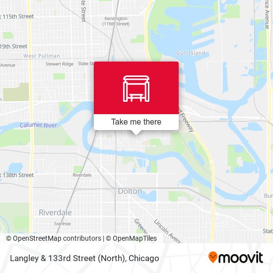 Mapa de Langley & 133rd Street (North)
