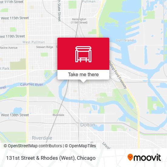 131st Street & Rhodes (West) map