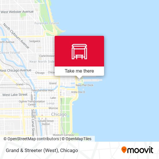 Grand & Streeter (West) map