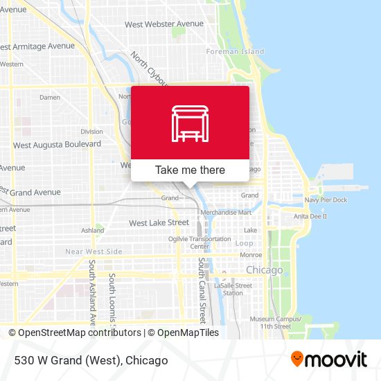 530 W Grand (West) map