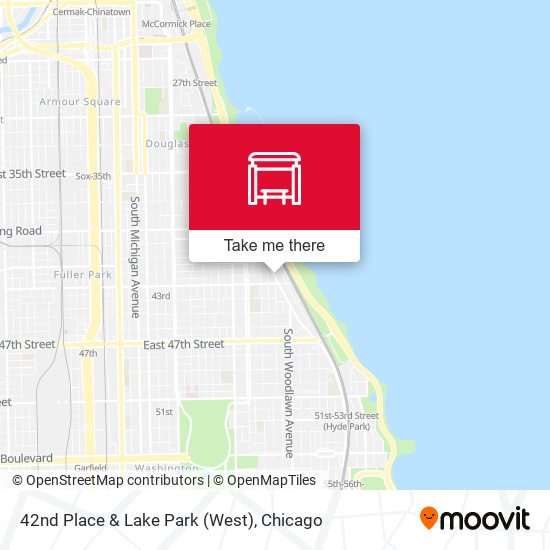 42nd Place & Lake Park (West) map