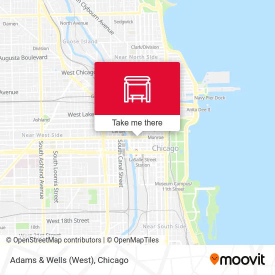 Adams & Wells (West) map