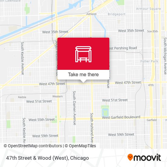 47th Street & Wood (West) map