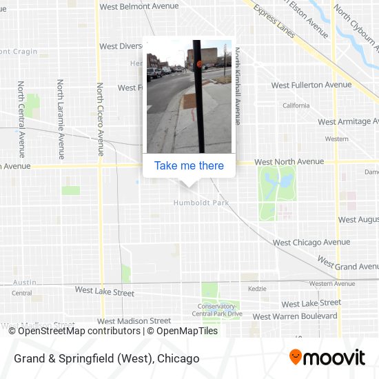 Grand & Springfield (West) map