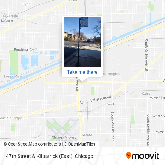 47th Street & Kilpatrick (East) map
