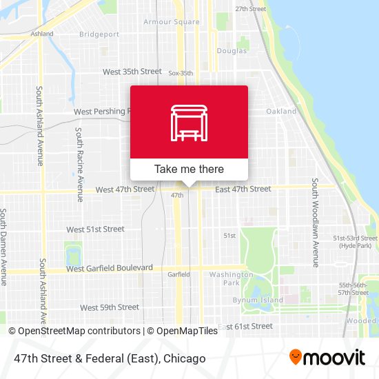 47th Street & Federal (East) map