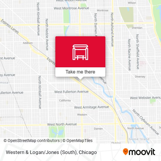 Mapa de Western & Logan/Jones (South)