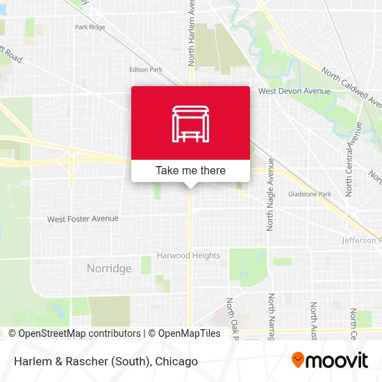 Harlem & Rascher (South) map