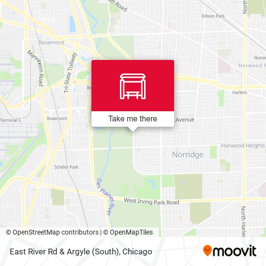 Mapa de East River Rd & Argyle (South)