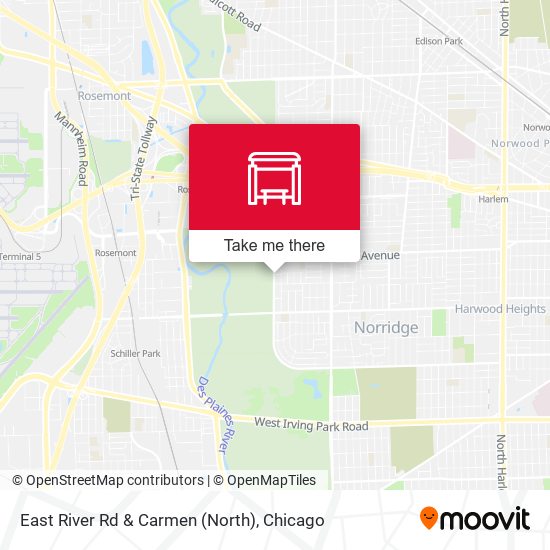 Mapa de East River Rd & Carmen (North)
