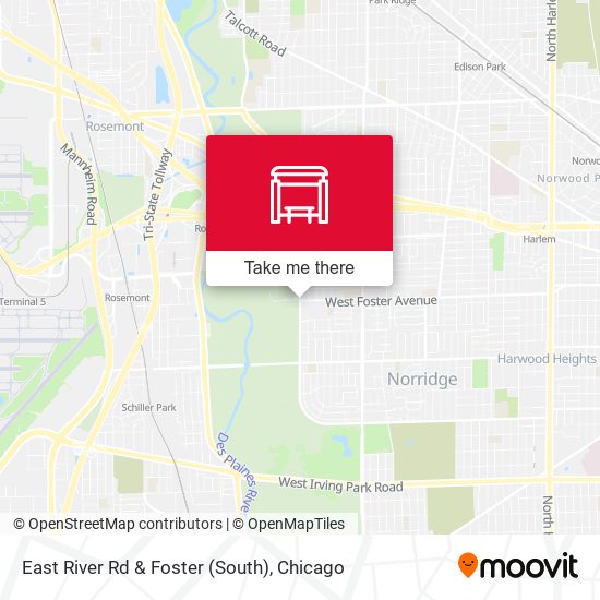 East River Rd & Foster (South) map