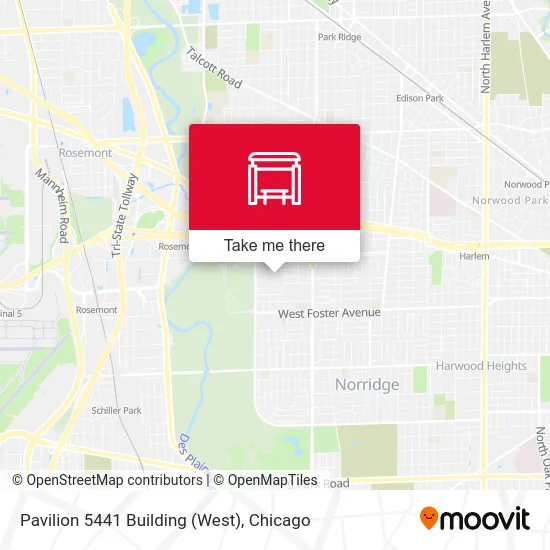 Pavilion 5441 Building (West) map