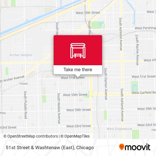 51st Street & Washtenaw (East) map