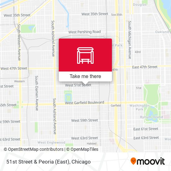 51st Street & Peoria (East) map