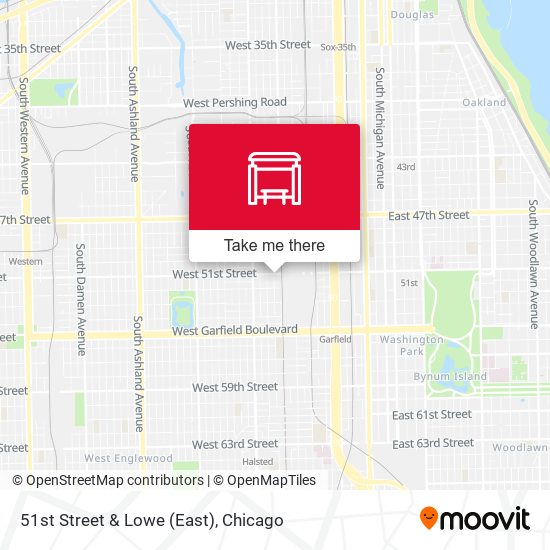 51st Street & Lowe (East) map