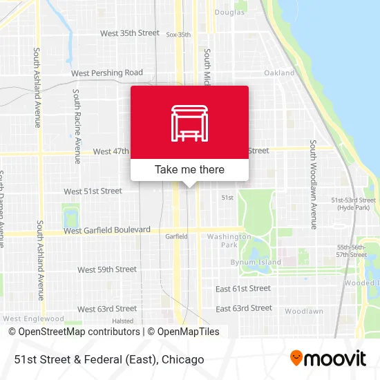51st Street & Federal (East) map