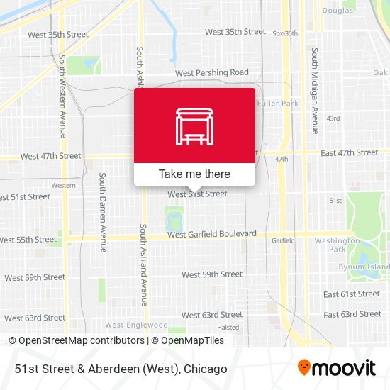 51st Street & Aberdeen (West) map