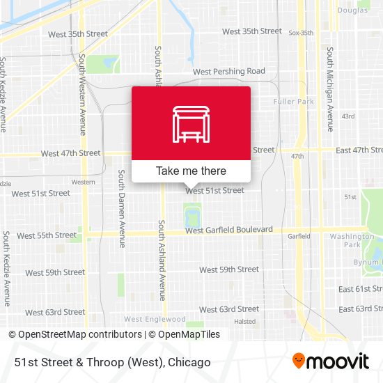 51st Street & Throop (West) map