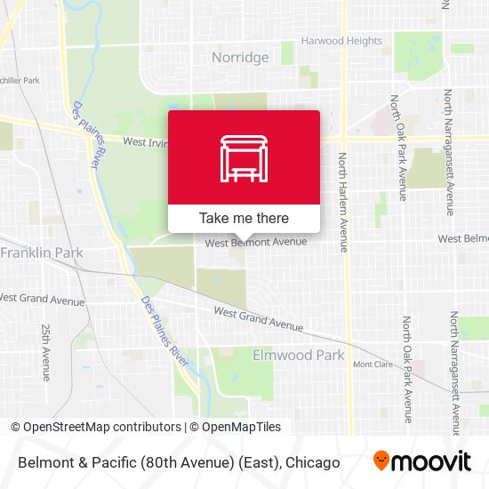Belmont & Pacific (80th Avenue) (East) map