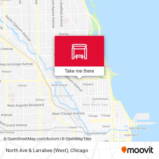 Mapa de North Ave & Larrabee (West)