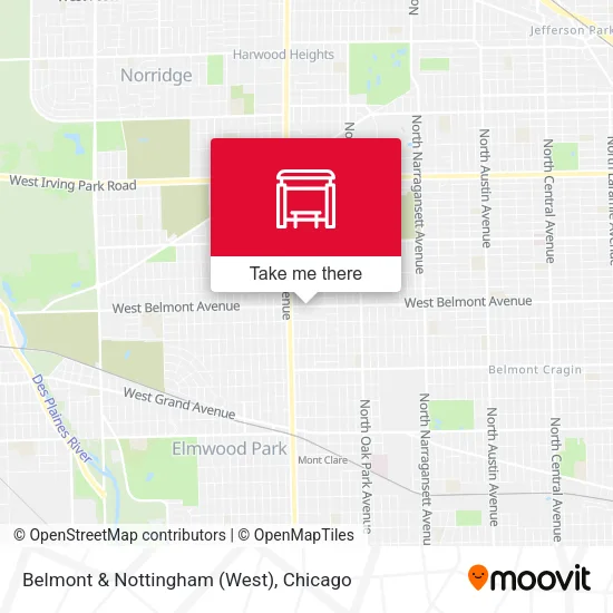 Belmont & Nottingham (West) map