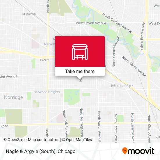 Nagle & Argyle (South) map