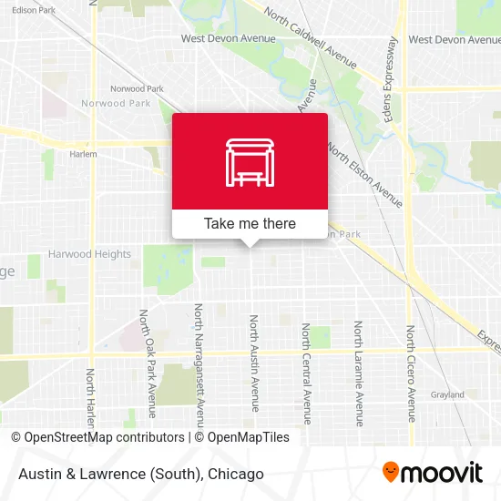 Austin & Lawrence (South) map