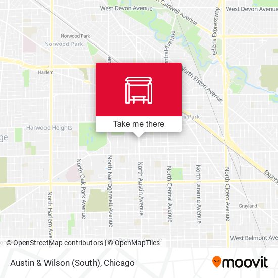 Austin & Wilson (South) map