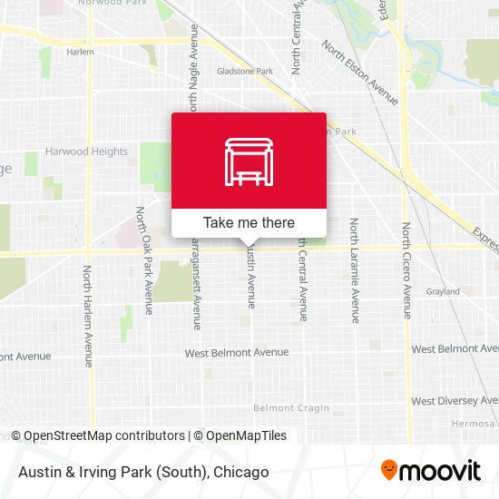 Austin & Irving Park (South) map