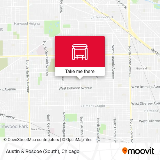 Austin & Roscoe (South) map