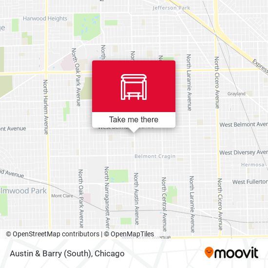 Austin & Barry (South) map