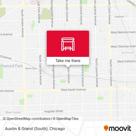 Austin & Grand (South) map