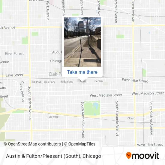 Austin & Fulton / Pleasant (South) map