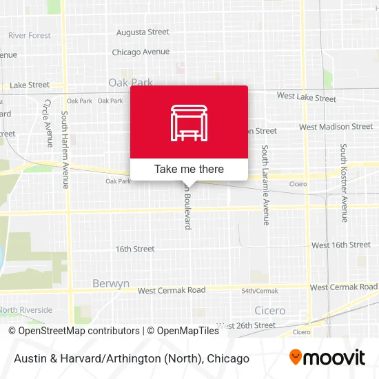 Austin & Harvard / Arthington (North) map
