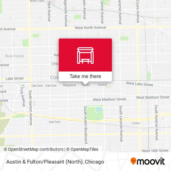 Mapa de Austin & Fulton / Pleasant (North)