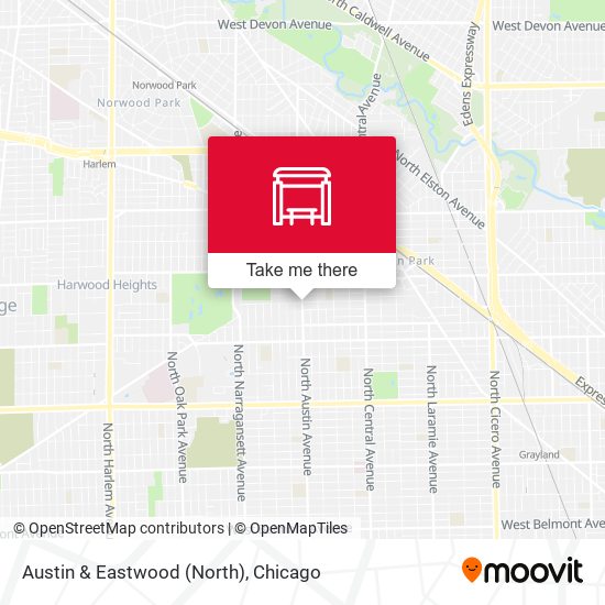 Austin & Eastwood (North) map