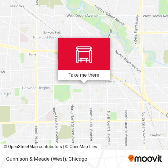 Gunnison & Meade (West) map
